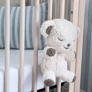 Happiest Baby SNOObear 3-in-1 Cream Wooly White Noise Baby Toy in Cream Wooly